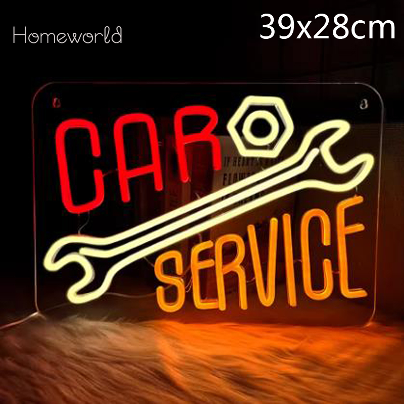 Auto Repair Shop Signs - Neonowy szyld \