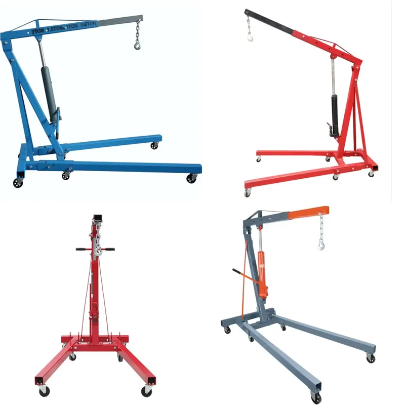 Engine Stand Heavy Duty - Przenośny hydrauliczny dźwig silnikowy 1 tona