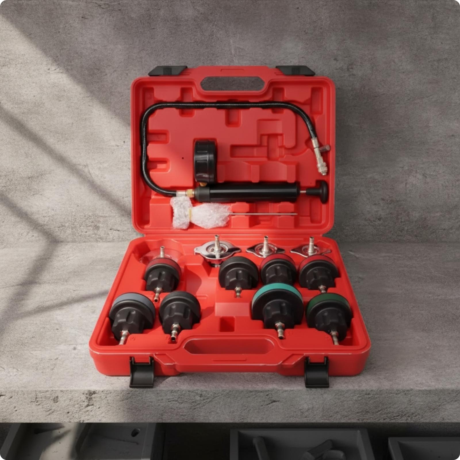 Tester układu chłodzenia, pomp – Radiator Pressure Tester recenzja i cena