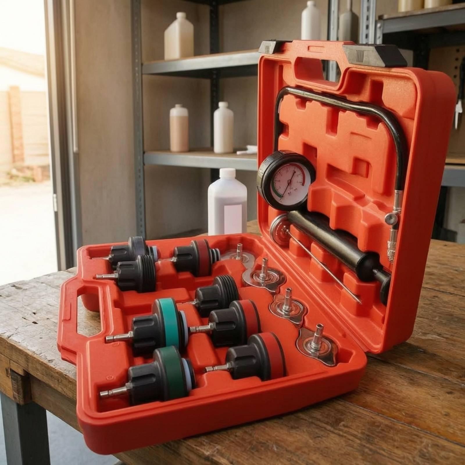 Tester układu chłodzenia, pomp – Radiator Pressure Tester recenzja i cena