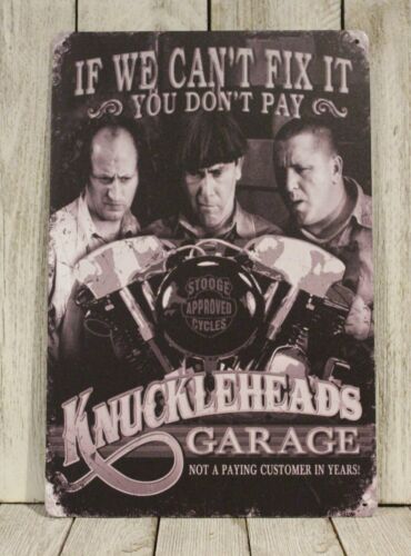 Tabliczka Metalowa Garaż Knuck – Auto Repair Shop Signs recenzja i cena