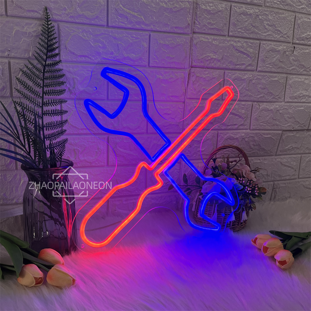Neonowe oświetlenie warsztatu  – Auto Repair Shop Signs recenzja i cena