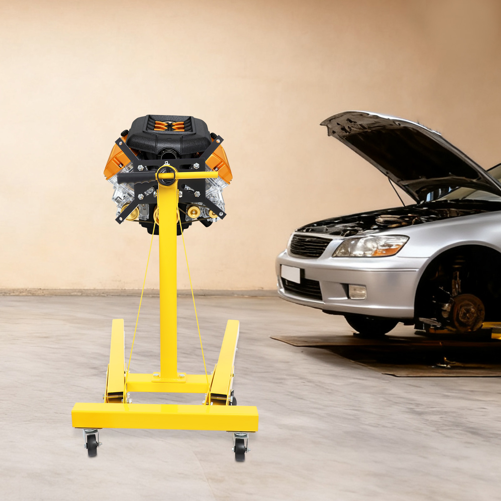 Stojak na silnik 2000 LB, wytr – Engine Stand Heavy Duty recenzja i cena