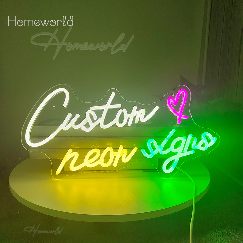 Neonowy szyld \