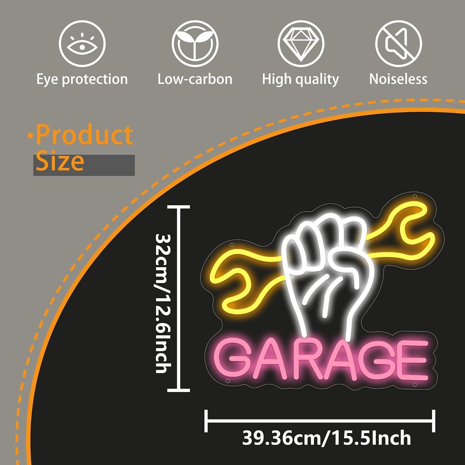 Neonowy znak LED do garażu, oś – Auto Repair Shop Signs recenzja i cena