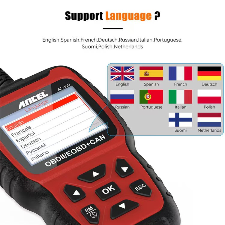 Wszystkie funkcje OBDII, obsłu – Car Diagnostic Tool recenzja i cena
