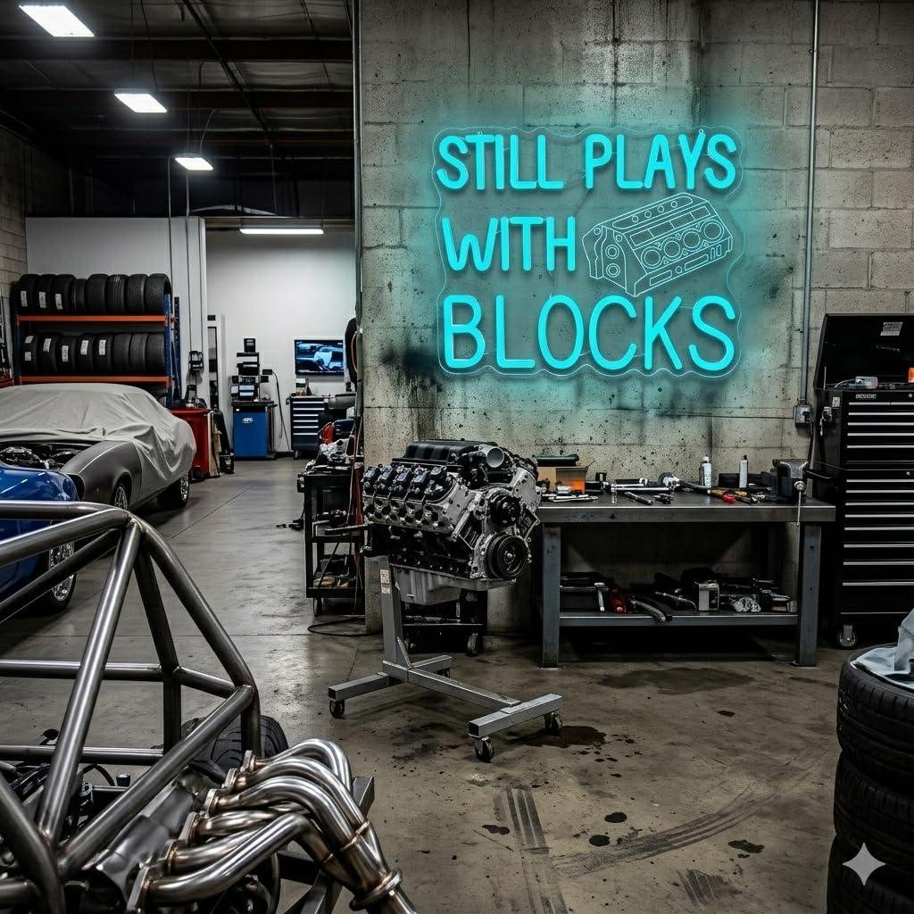 Neonowy znak z motywem silnika – Auto Repair Shop Signs recenzja i cena