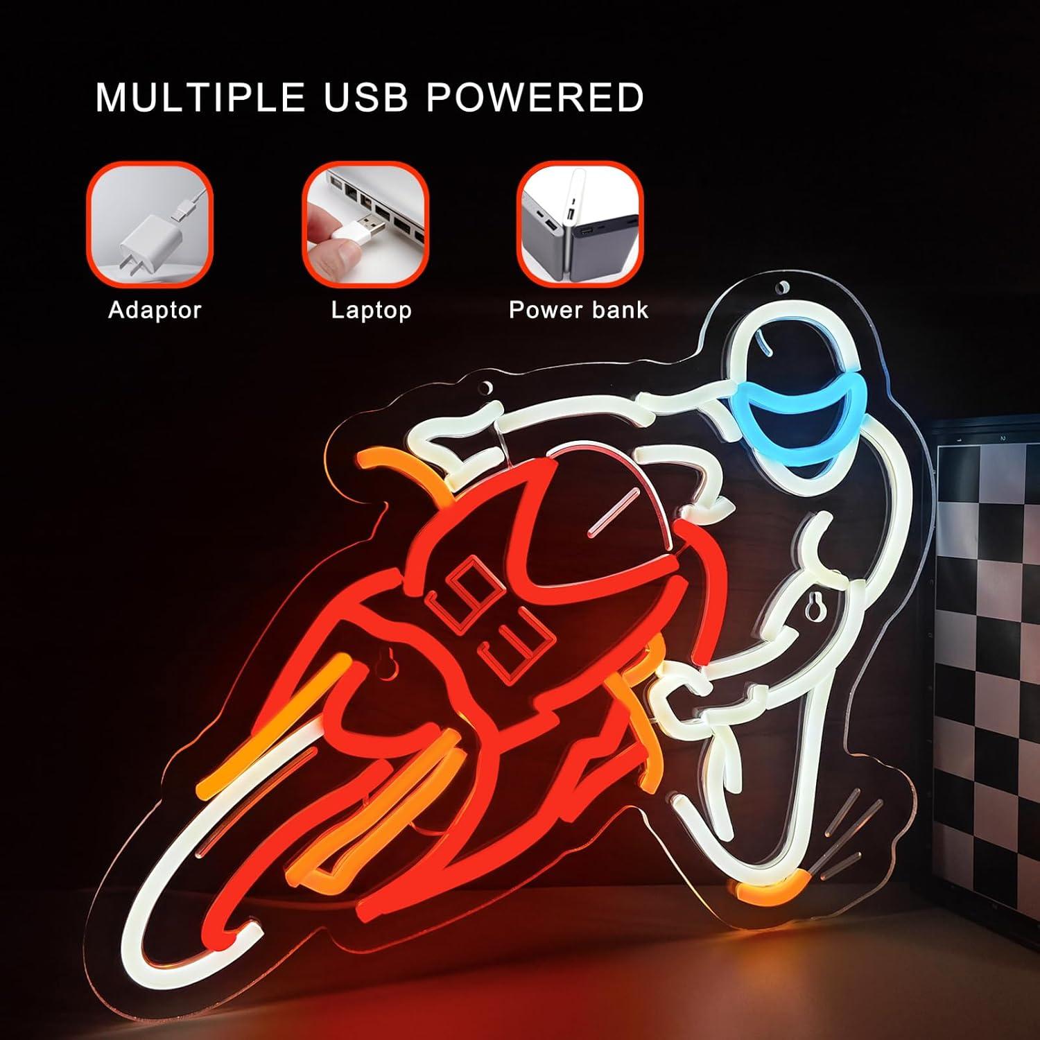 Neonowy szyld motocyklowy do z – Auto Repair Shop Signs recenzja i cena