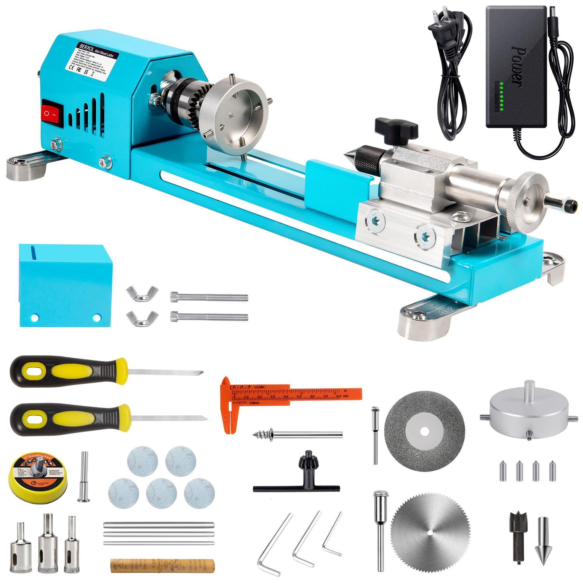 Nowa Elektryczna Mini Tokarka  – Brake Drum Lathe recenzja i cena