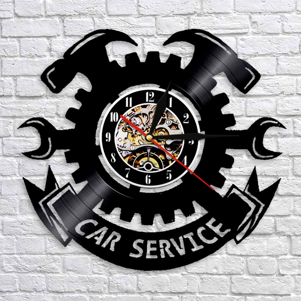 Zegar ścienny z motywem serwis – Auto Repair Shop Signs recenzja i cena