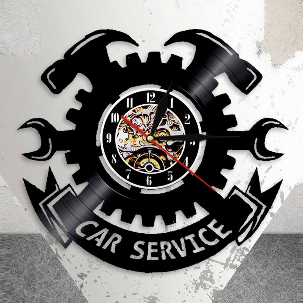 Zegar ścienny z motywem serwis – Auto Repair Shop Signs recenzja i cena