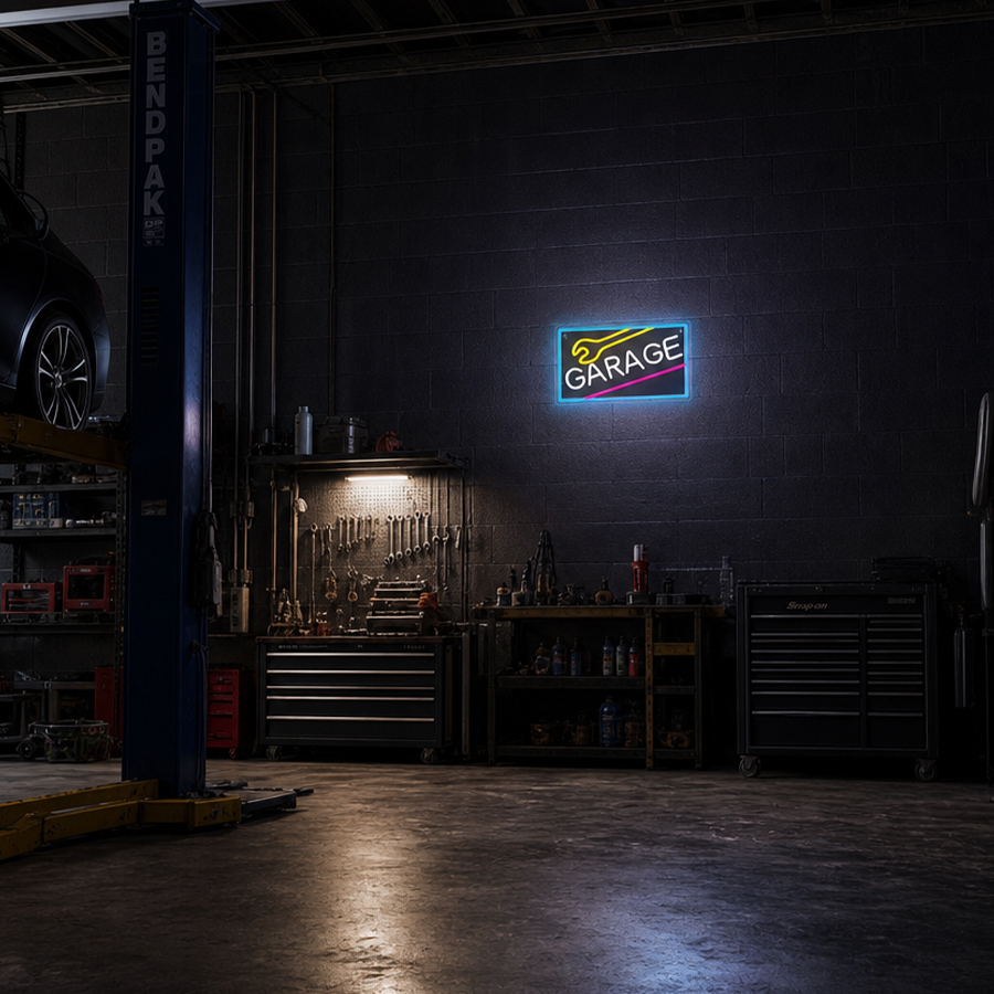 Neonowy szyld garażowy do deko – Auto Repair Shop Signs recenzja i cena