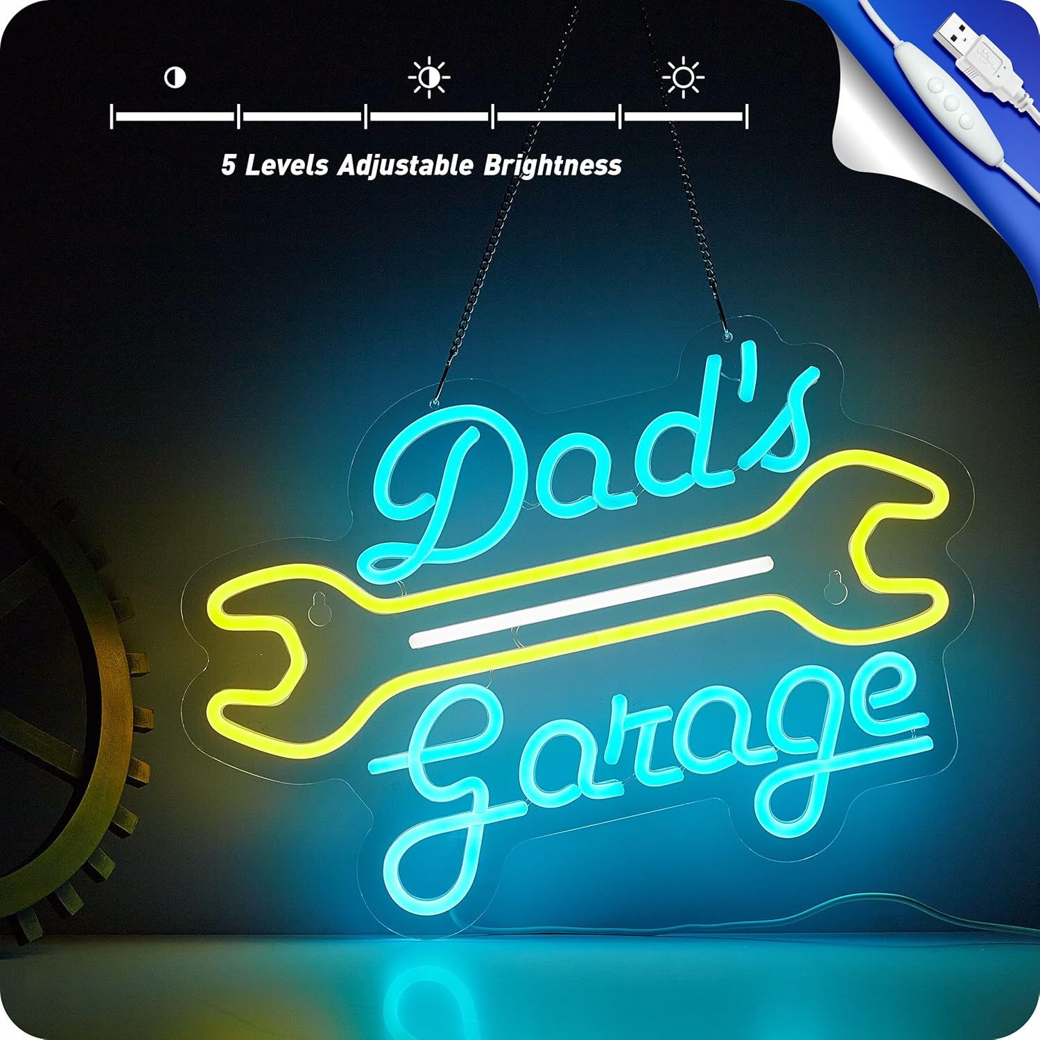 Neonowy szyld garażowy do deko – Auto Repair Shop Signs recenzja i cena