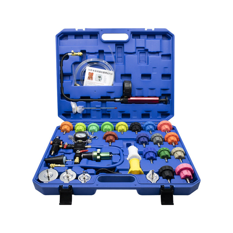 34 szt. Uniwersalny tester ciś – Radiator Pressure Tester recenzja i cena